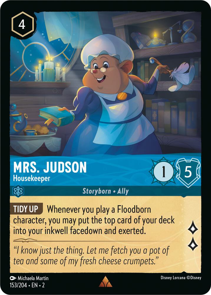 Set 2 153/204 Mrs. Judson - Housekeeper R