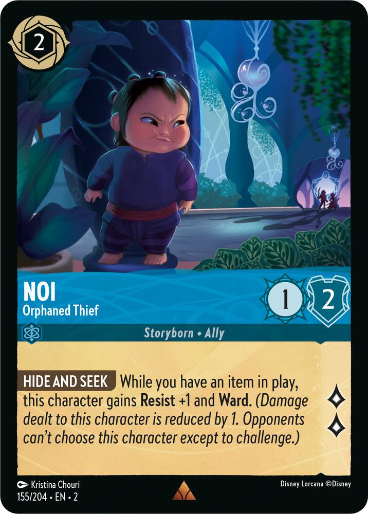[Foil] Set 2 155/204 Noi - Orphaned Thief R