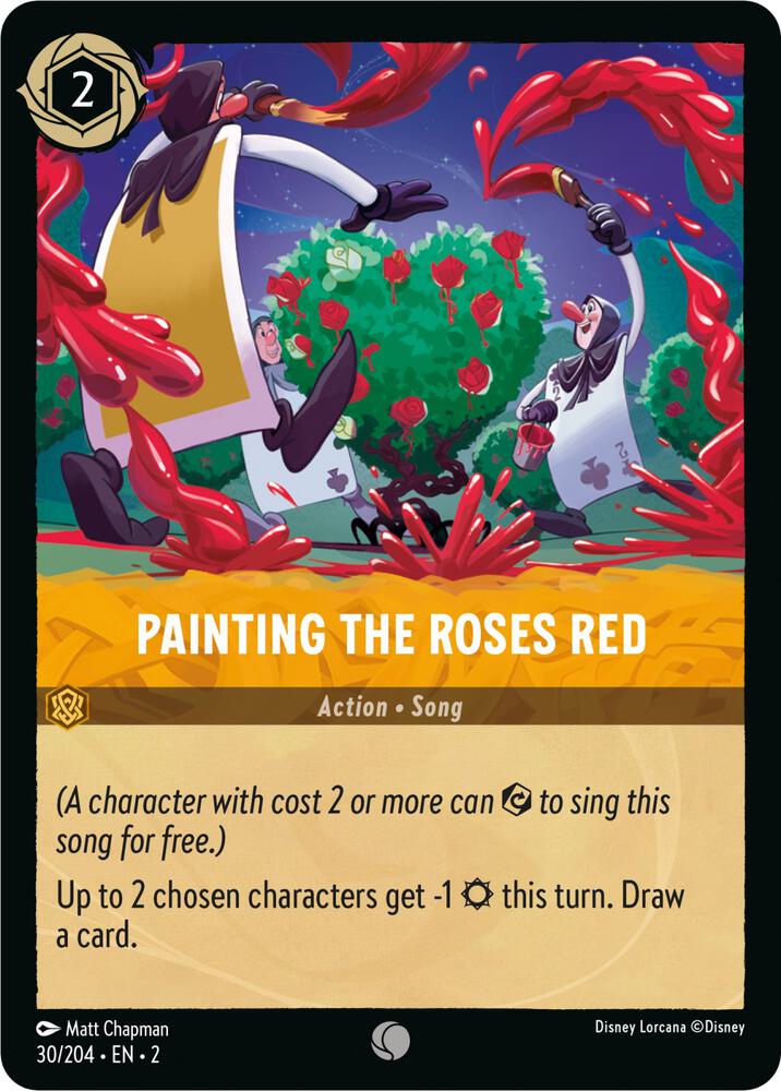 [Foil] Set 2 030/204 Painting the Roses Red C