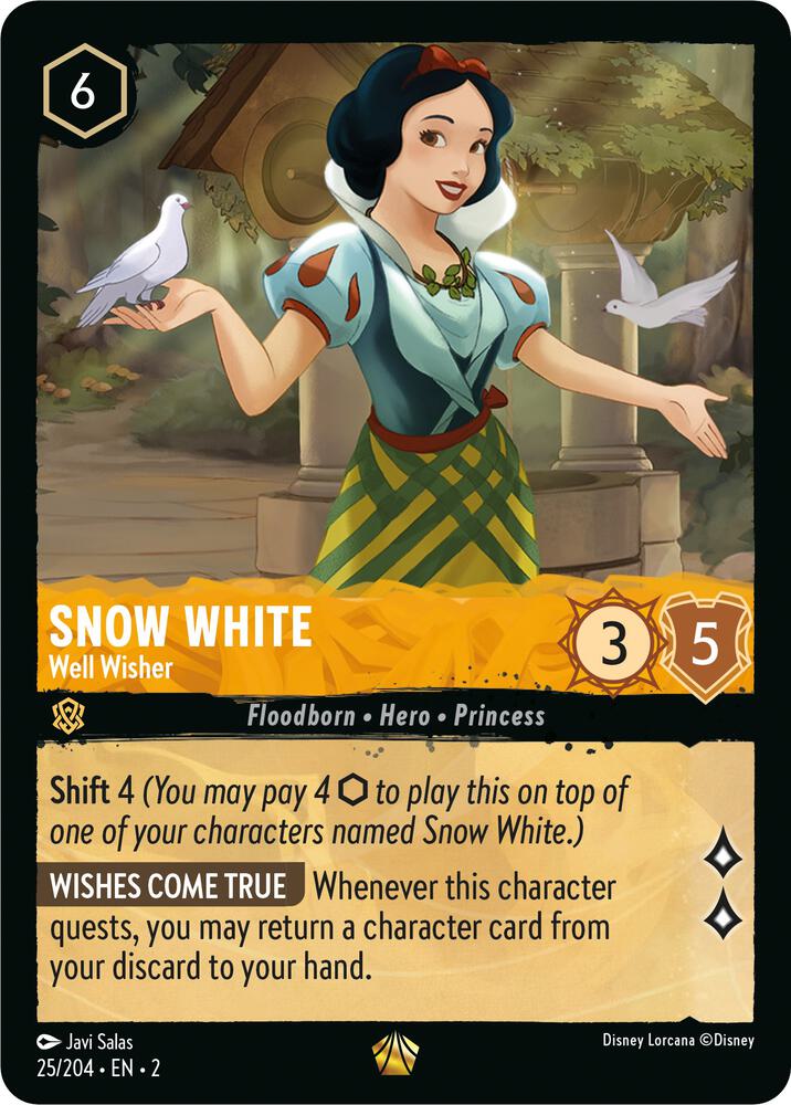 Set 2 025/204 Snow White - Well Wisher L