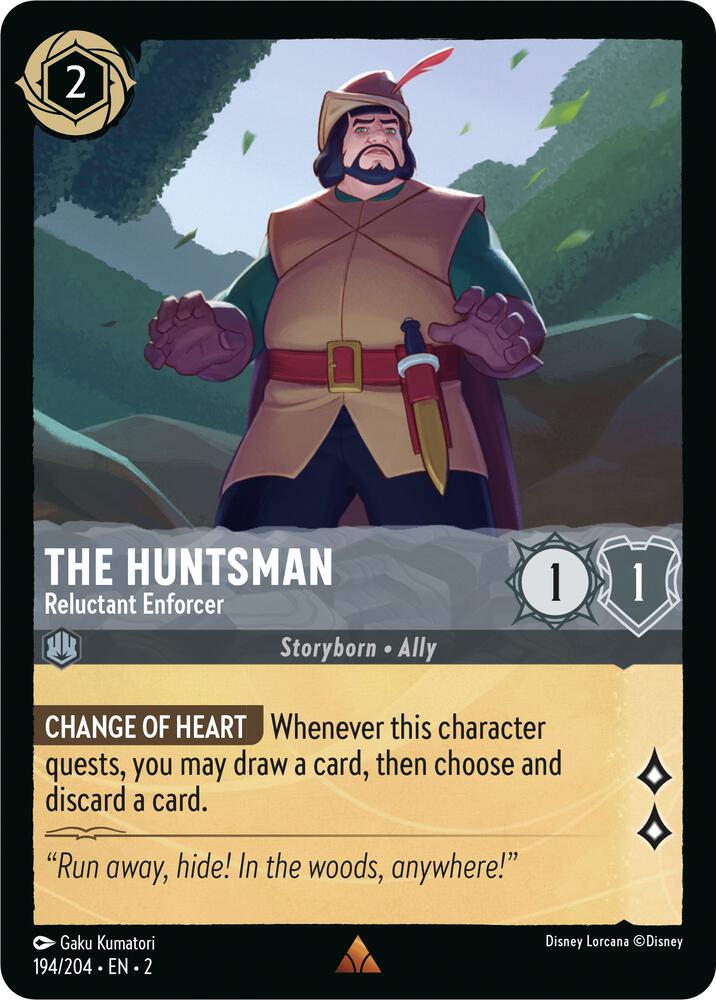 [Foil] Set 2 194/204 The Huntsman - Reluctant Enforcer R