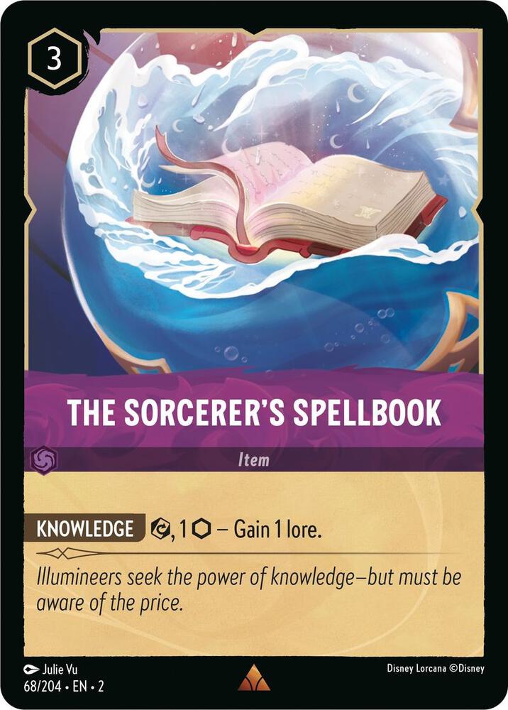 Set 2 068/204 The Sorcerer's Spellbook R