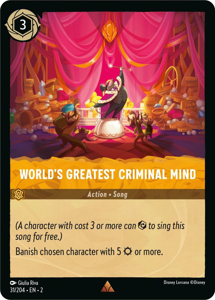 [Foil] Set 2 031/204 World's Greatest Criminal Mind R