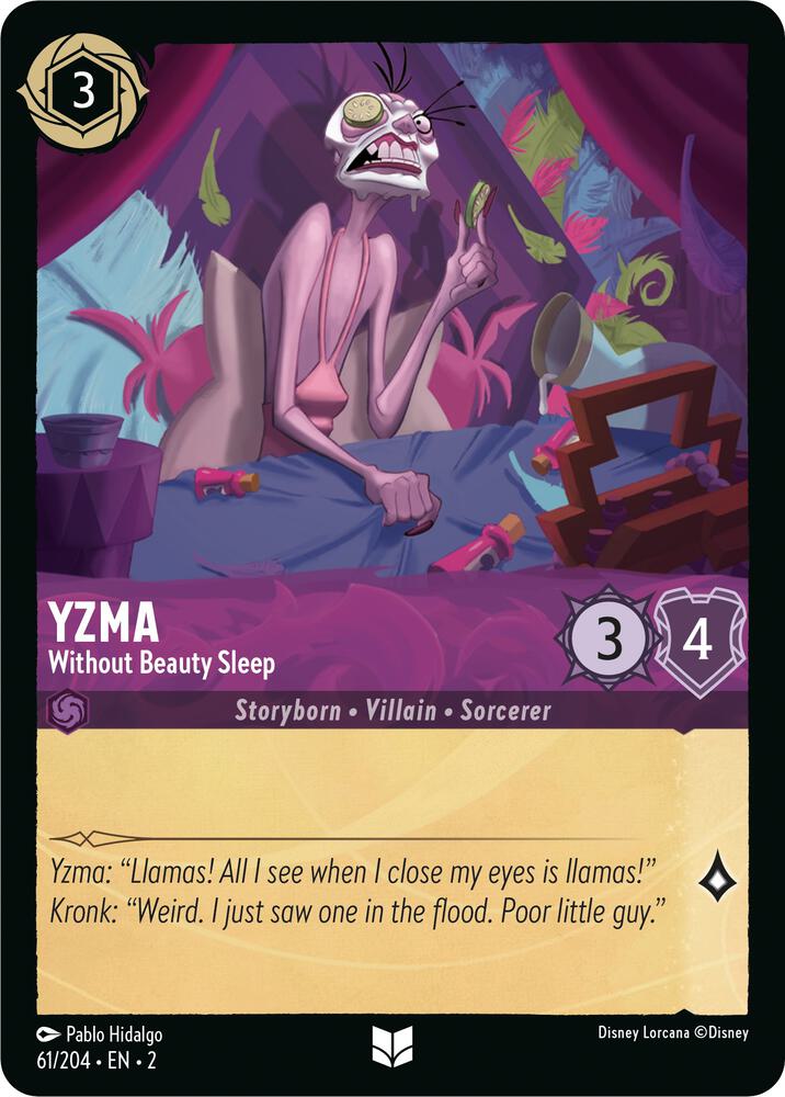 Set 2 061/204 Yzma - Without Beauty Sleep U