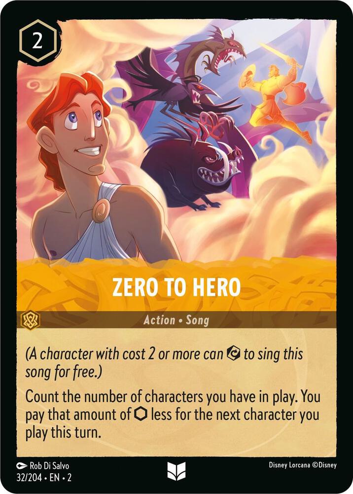 Set 2 032/204 Zero To Hero U