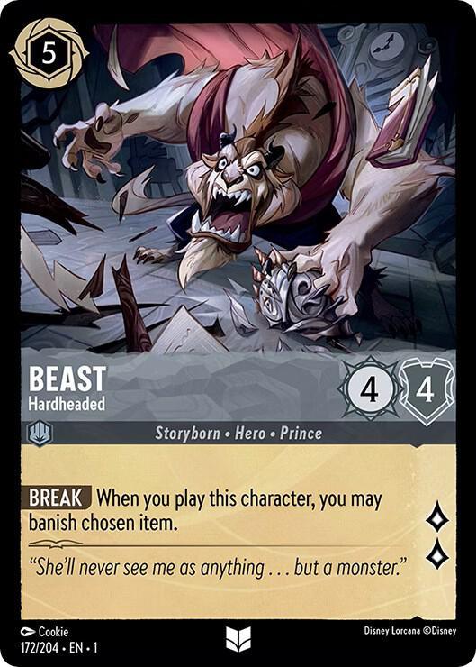 Set 1 172/204 Beast - Hardheaded U