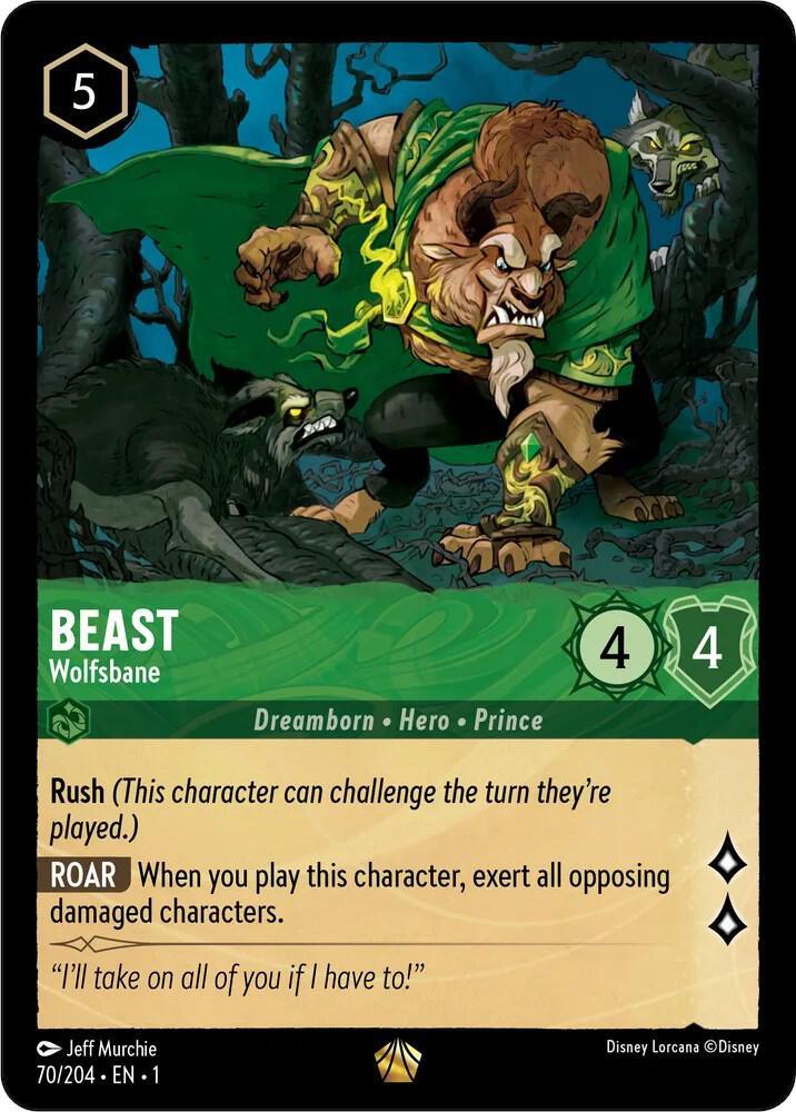 [Foil] Set 1 070/204 Beast - Wolfsbane L