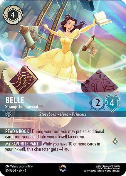 Set 1 214/204 Belle - Strange but Special (Enchanted) E