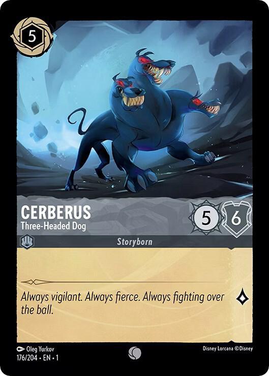 [Foil] Set 1 176/204 Cerberus - Three-Headed Dog C