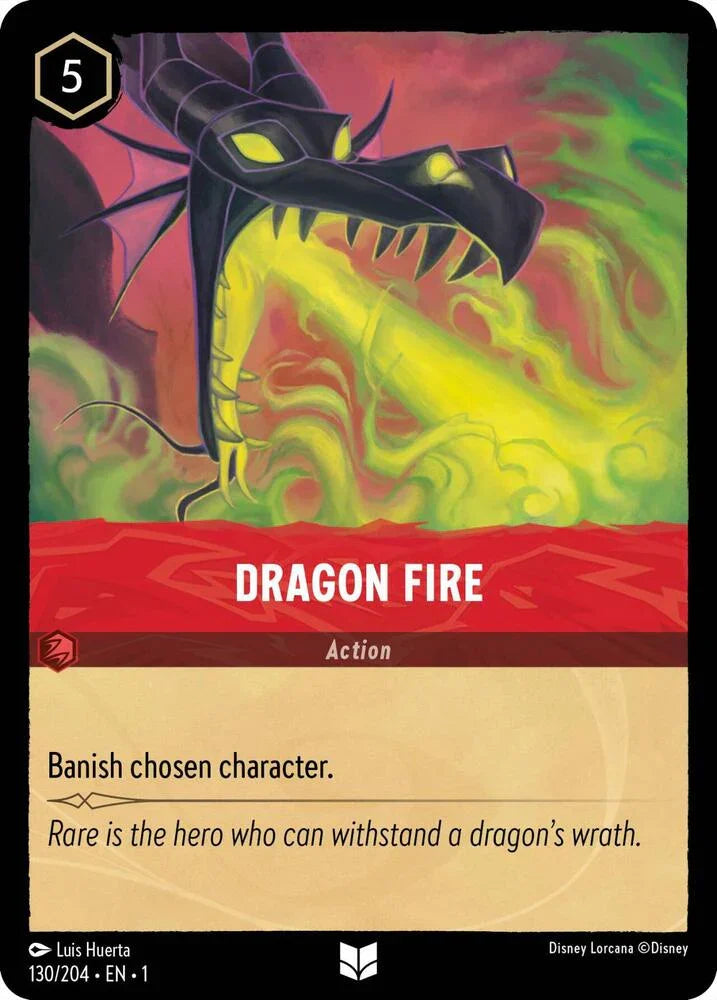 Set 1 130/204 Dragon Fire U
