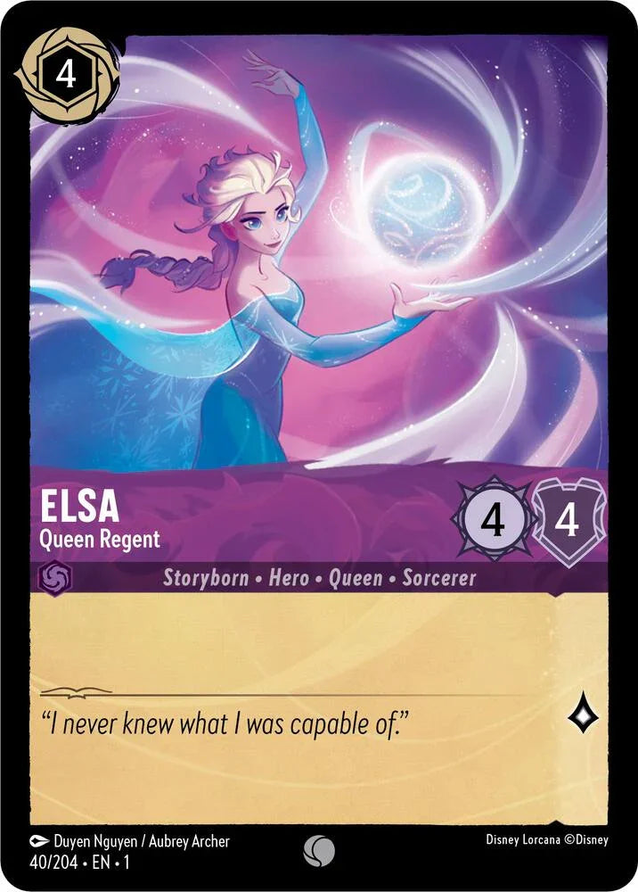 Set 1 040/204 Elsa - Queen Regent C