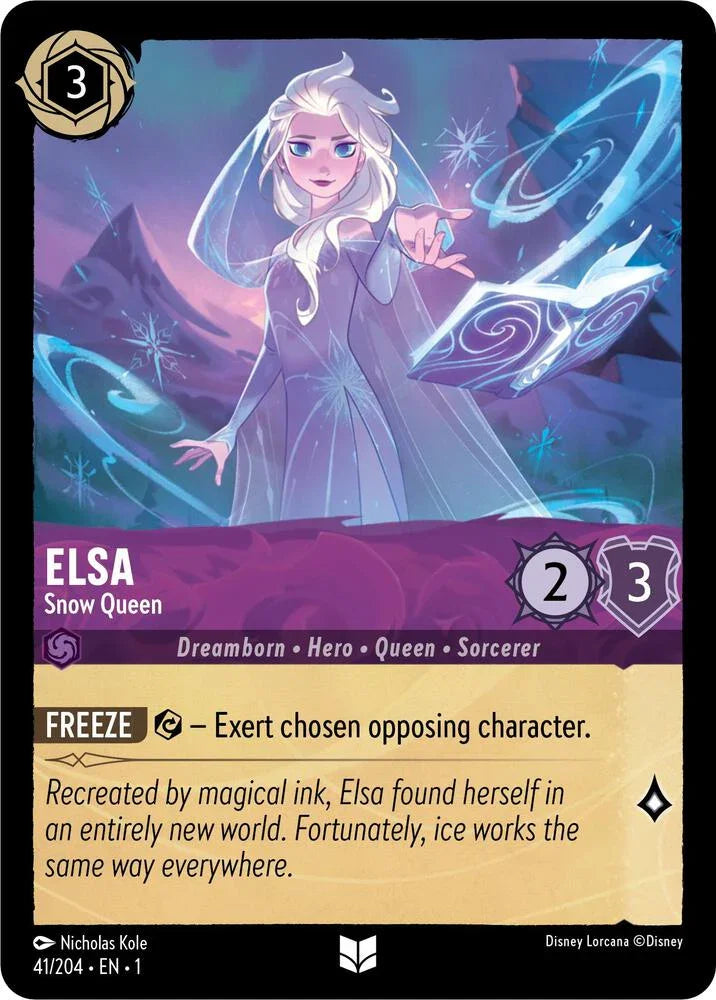 Set 1 041/204 Elsa - Snow Queen U