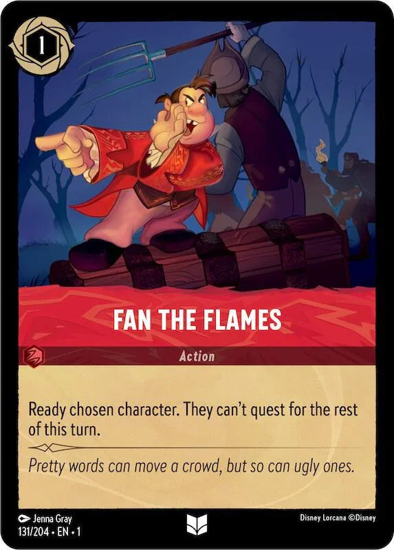 [Foil] Set 1 131/204 Fan the Flames U