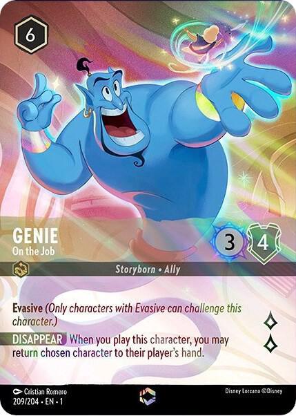 Set 1 209/204 Genie - On the Job (Enchanted) E
