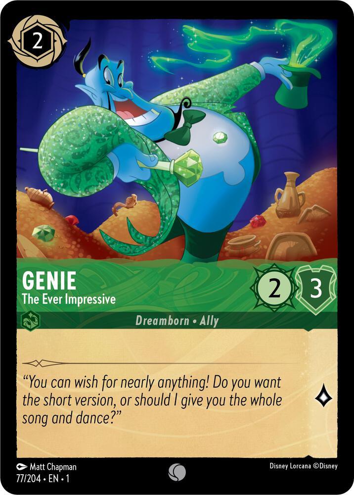 [Foil] Set 1 077/204 Genie - The Ever Impressive C