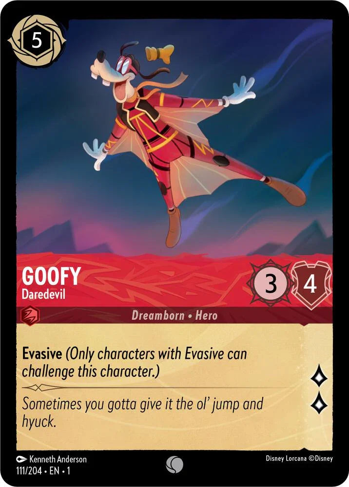 Set 1 111/204 Goofy - Daredevil C
