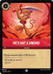 [Foil] Set 1 132/204 He's Got A Sword! C