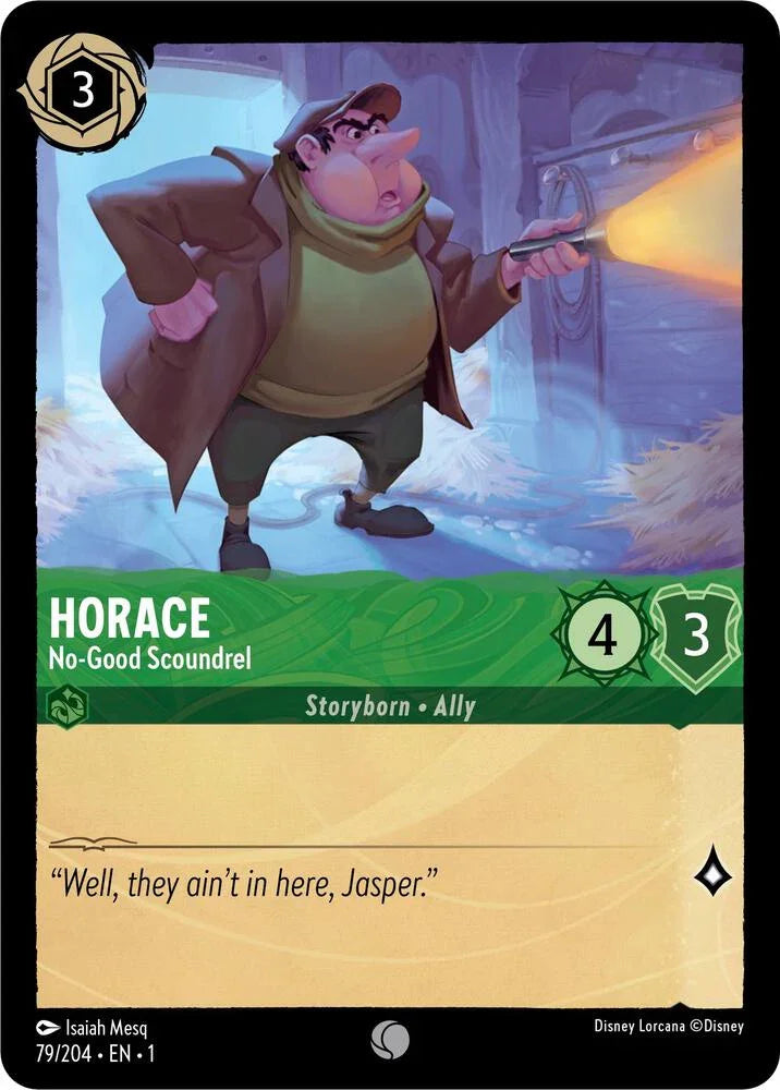 Set 1 079/204 Horace - No-Good Scoundrel C