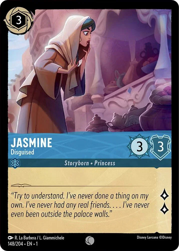 Set 1 148/204 Jasmine - Disguised C
