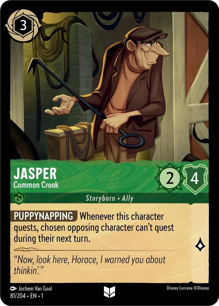 [Foil] Set 1 081/204 Jasper - Common Crook U