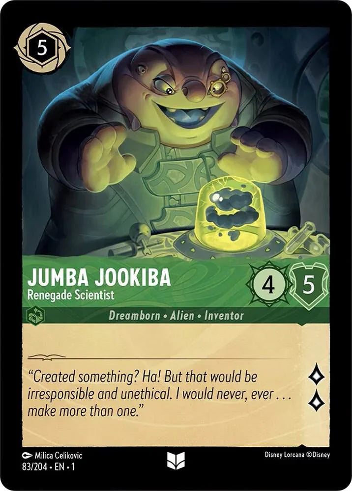 Set 1 083/204 Jumba Jookiba - Renegade Scientist U