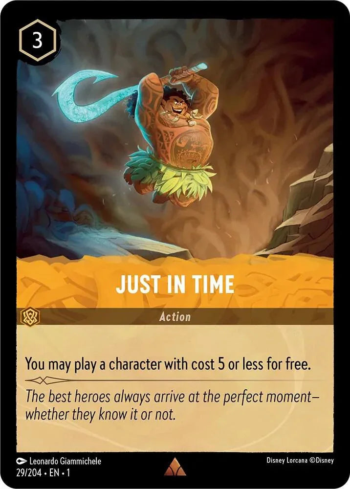 Set 1 029/204 Just in Time R