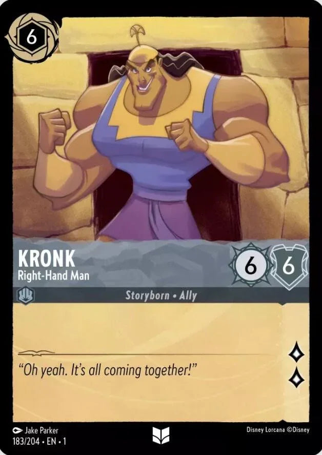 Set 1 183/204 Kronk - Right-Hand Man U