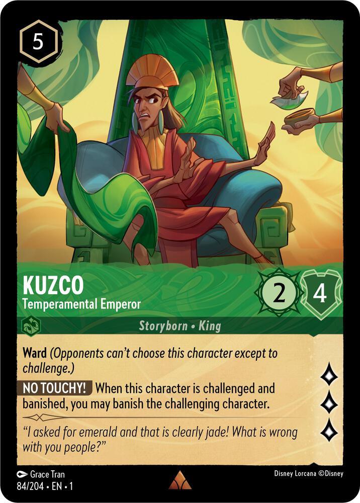 [Foil] Set 1 084/204 Kuzco - Temperamental Emperor R