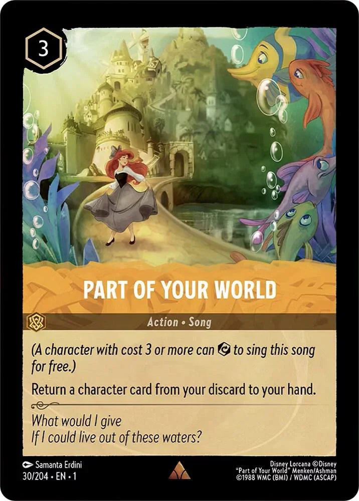 Set 1 030/204 Part of Your World R
