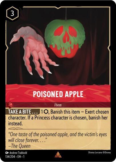 Set 1 134/204 Poisoned Apple R