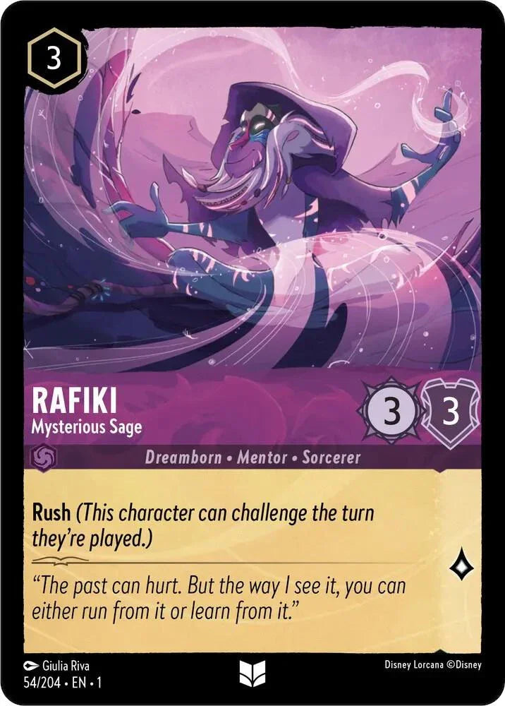 Set 1 054/204 Rafiki - Mysterious Sage U