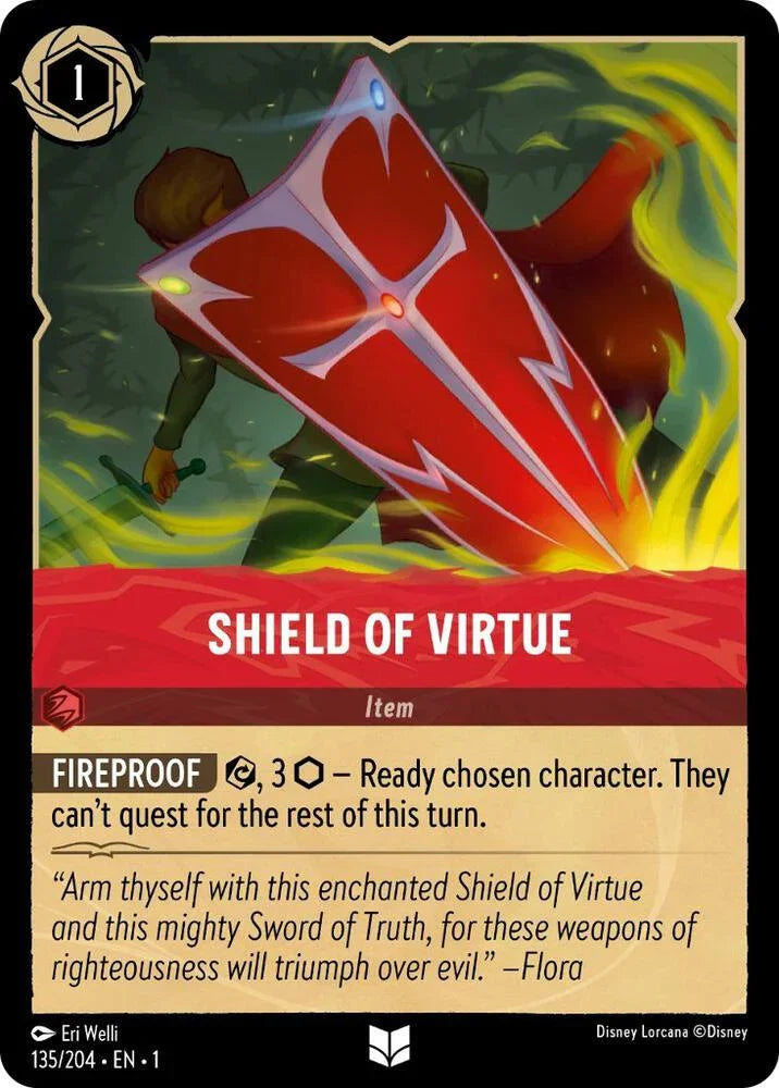 [Foil] Set 1 135/204 Shield of Virtue U