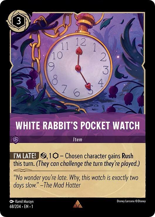 [Foil] Set 1 068/204 White Rabbit's Pocket Watch R