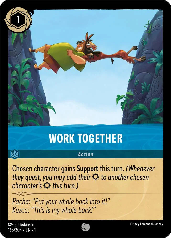 [Foil] Set 1 165/204 Work Together C