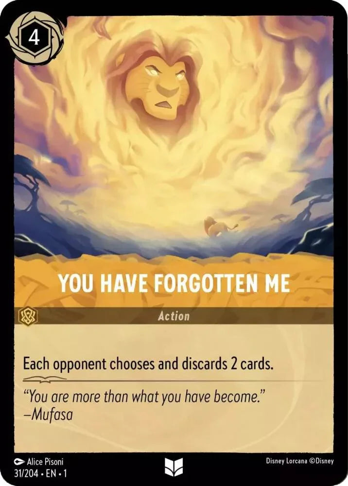 Set 1 031/204 You Have Forgotten Me U