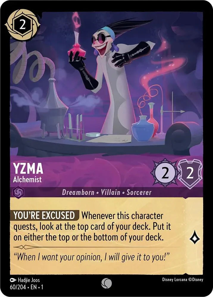 [Foil] Set 1 060/204 Yzma - Alchemist C