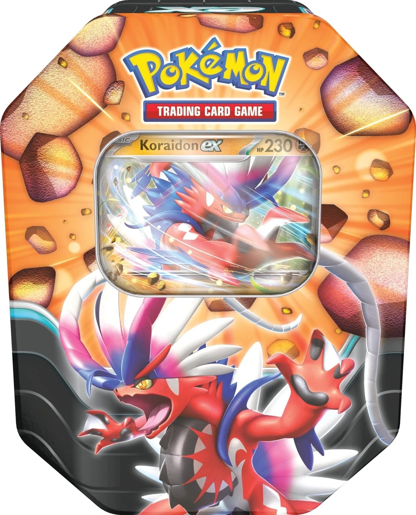 Pokemon TCG 美版 Scarlet & Violet Slashing Legends Tin - Koraidon ex