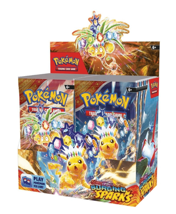 Pokemon TCG 美版 Scarlet & Violet SV8「Surging Sparks」Booster Box