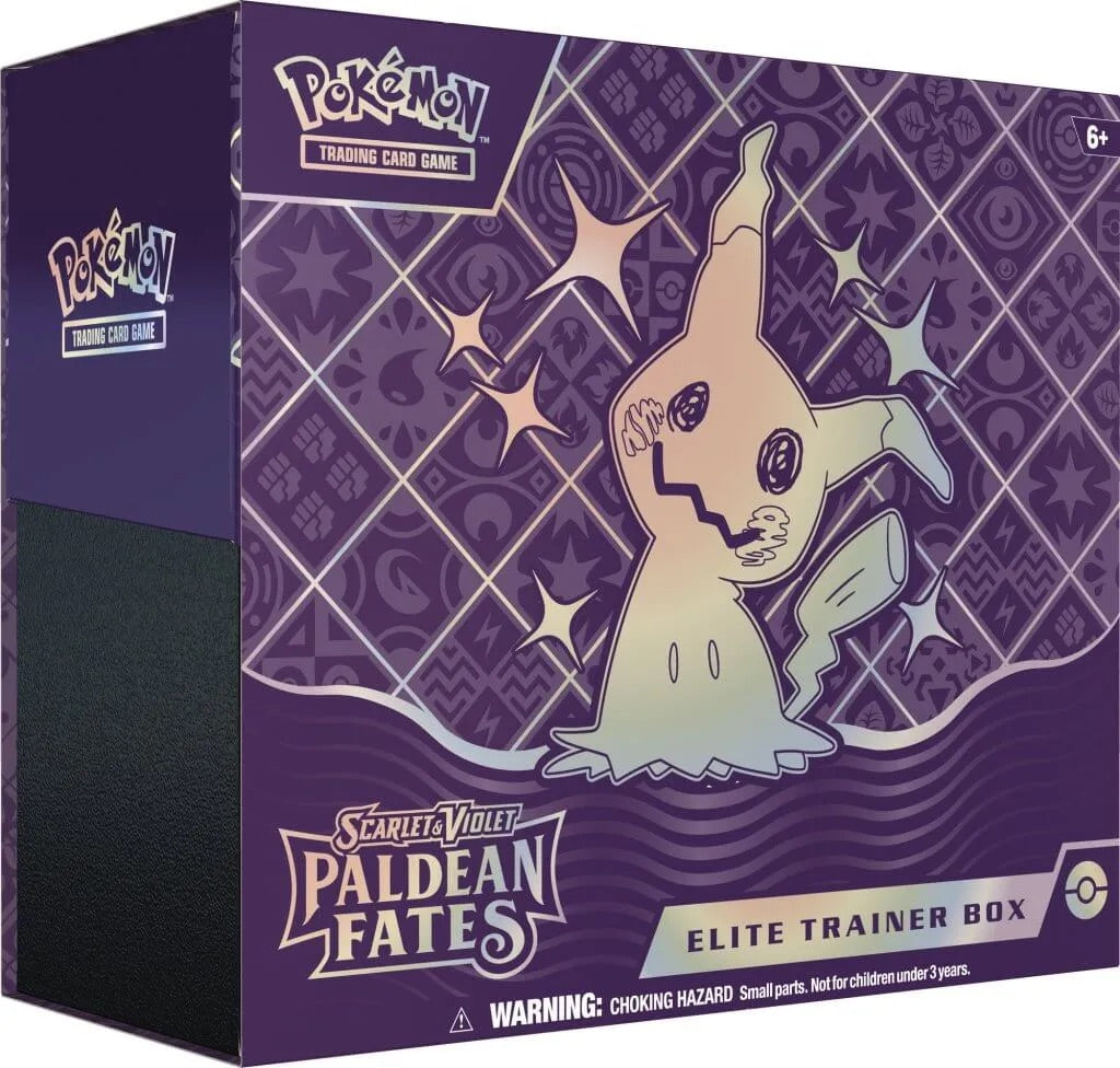 Pokemon TCG 美版 Scarlet & Violet SV4.5「Paldean Fates」Elite Trainer Box