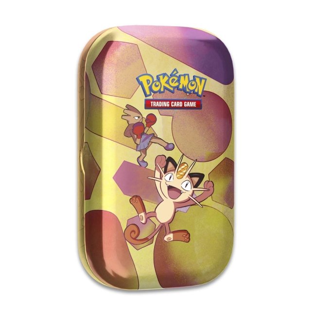 Pokemon TCG 美版 Scarlet & Violet SV3.5「Pokemon 151」Mini Tin - Meowth & Hitmonchan
