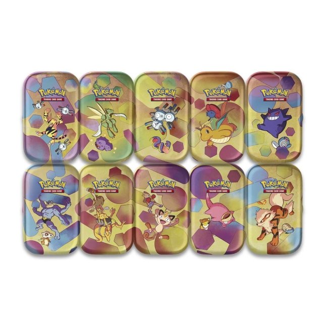 Pokemon TCG 美版 Scarlet & Violet SV3.5「Pokemon 151」Mini Tin BOX-10PCS