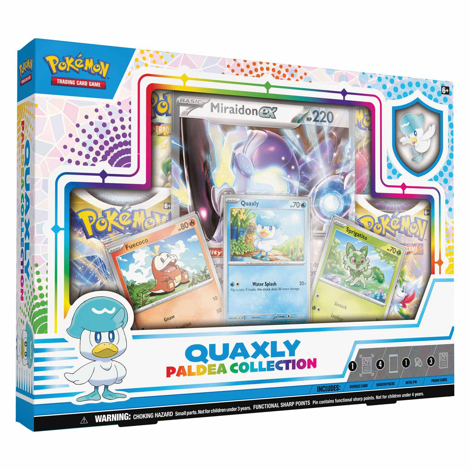 Pokemon TCG 美版 Paldea Collection - Quaxly & Miraidon