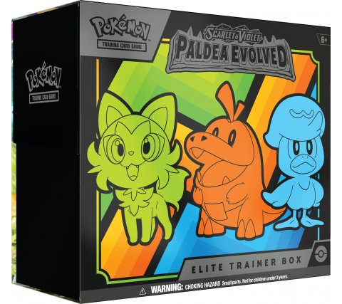 Pokemon TCG 美版 Scarlet & Violet SV2「Paldea Evolved」Elite Trainer Box