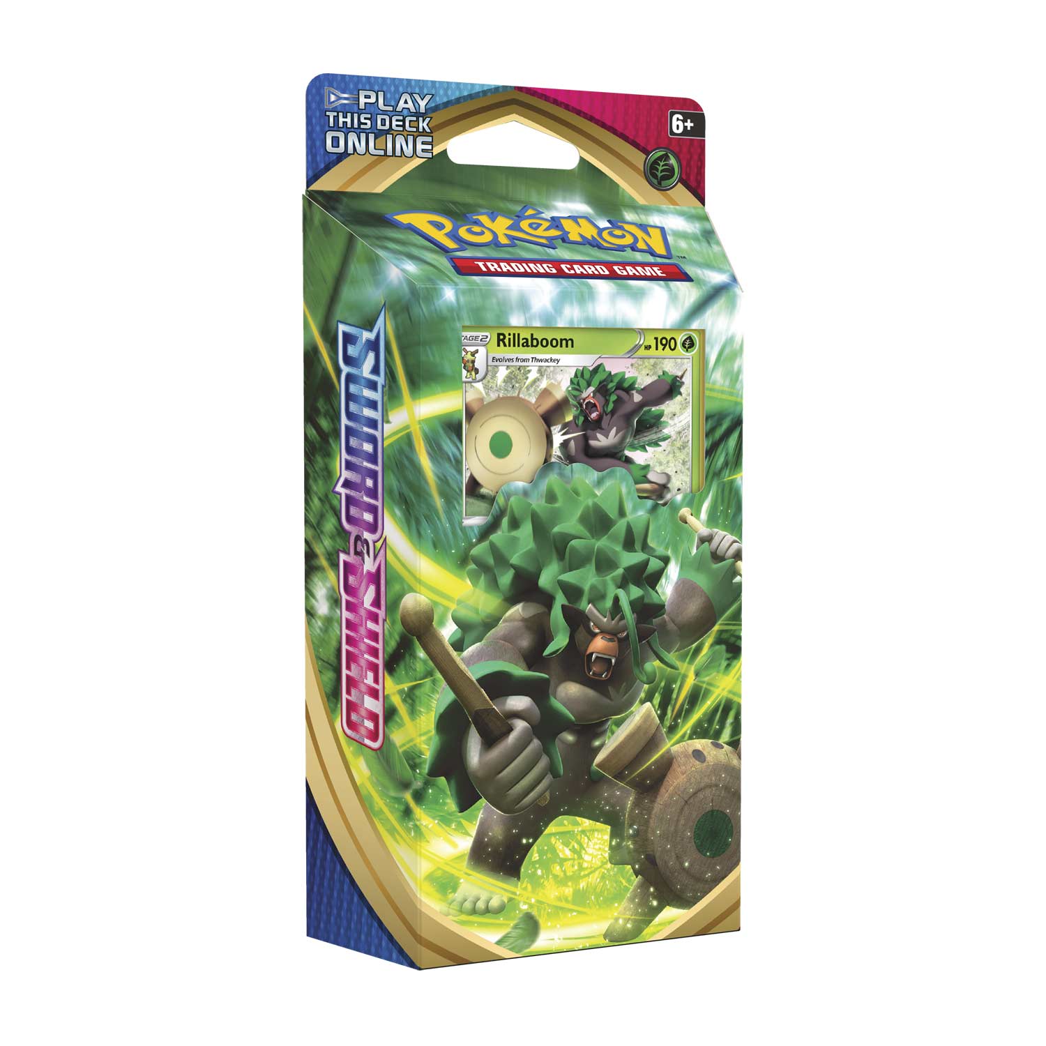 Pokemon TCG 美版 Sword & Shield SS1「Sword & Shield」Theme Deck - Rillaboom