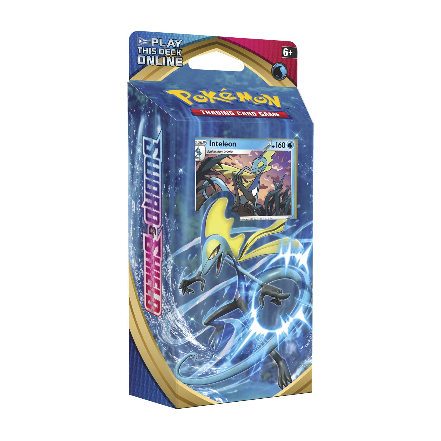 Pokemon TCG 美版 Sword & Shield SS1「Sword & Shield」Theme Deck - Inteleon