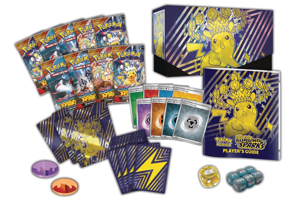 Pokemon TCG 美版 Scarlet & Violet SV8「Surging Sparks」Elite Trainer Box