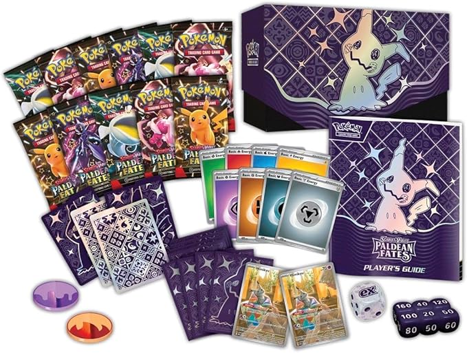 Pokemon TCG 美版 Scarlet & Violet SV4.5「Paldean Fates」Pokémon Center Elite Trainer Box