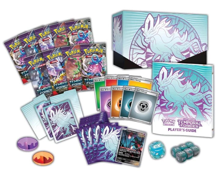 Pokemon TCG 美版 Scarlet & Violet SV5「Temporal Forces」Elite Trainer Box - Walking Wake