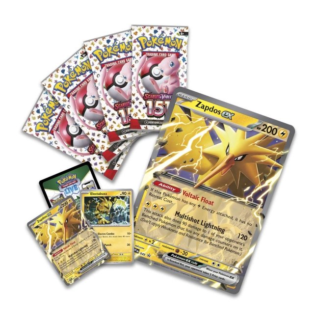 Pokemon TCG 美版 Scarlet & Violet SV3.5「Pokemon 151」Zapdos ex Collection