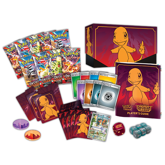 Pokemon TCG 美版 Scarlet & Violet SV3「Obsidian Flames」Elite Trainer Box